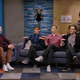(Scott Aukerman, The Lonely Island: Jorma Taccone, Andy Samberg, Akiva Schaffer) (Photo: IFC)